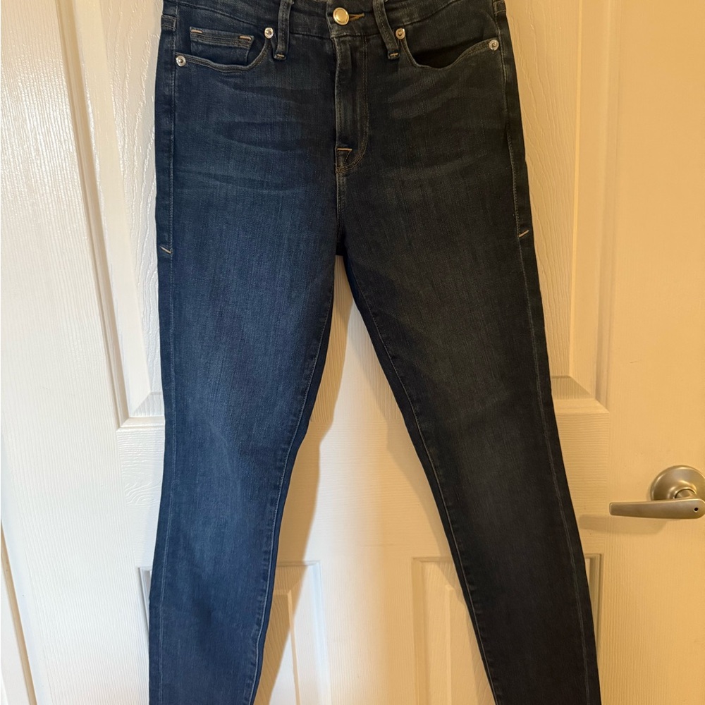 Good American Dark Blue Skinny Jeans